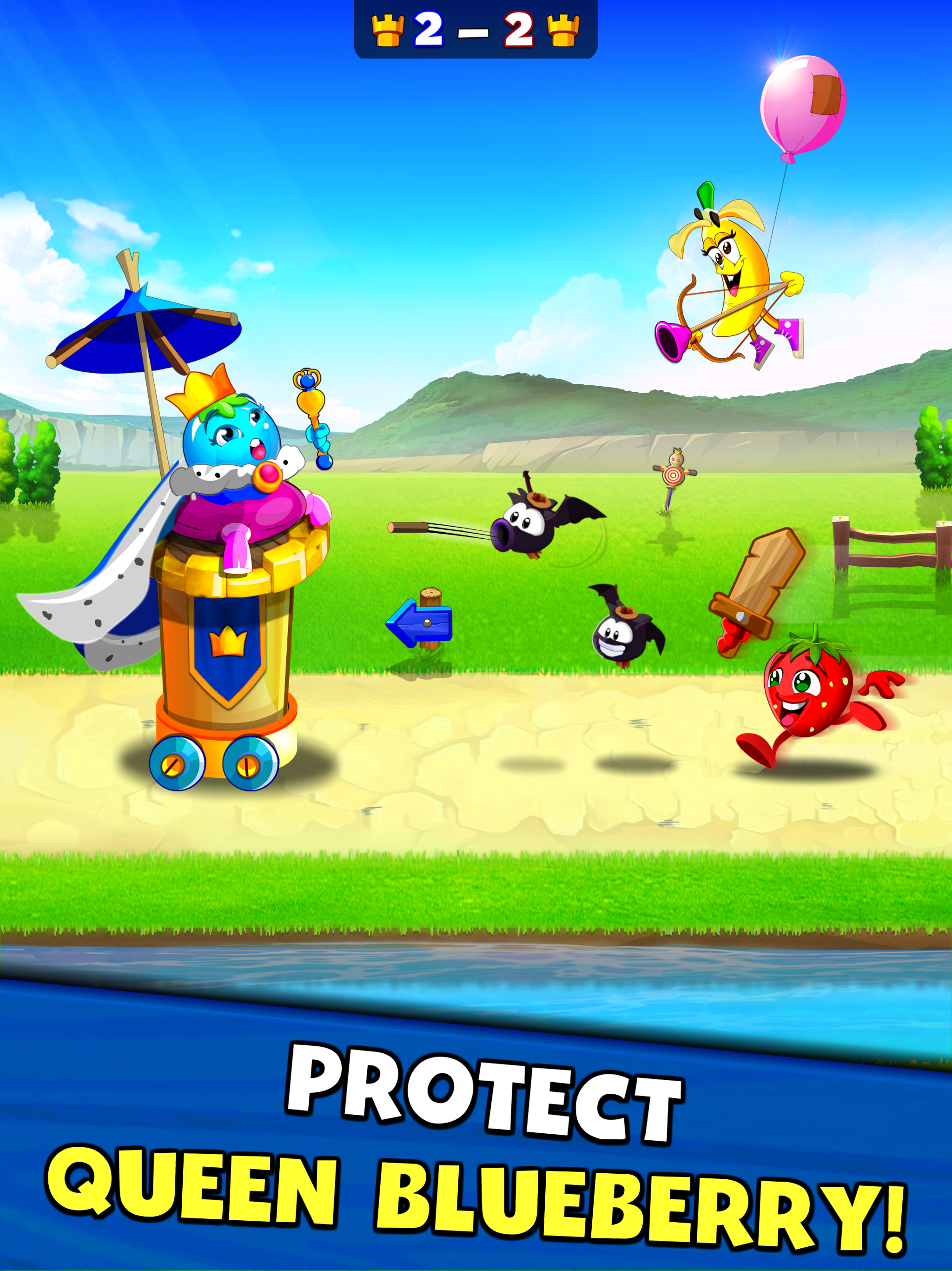 Screenshot of Garden Goons - PVP Battle