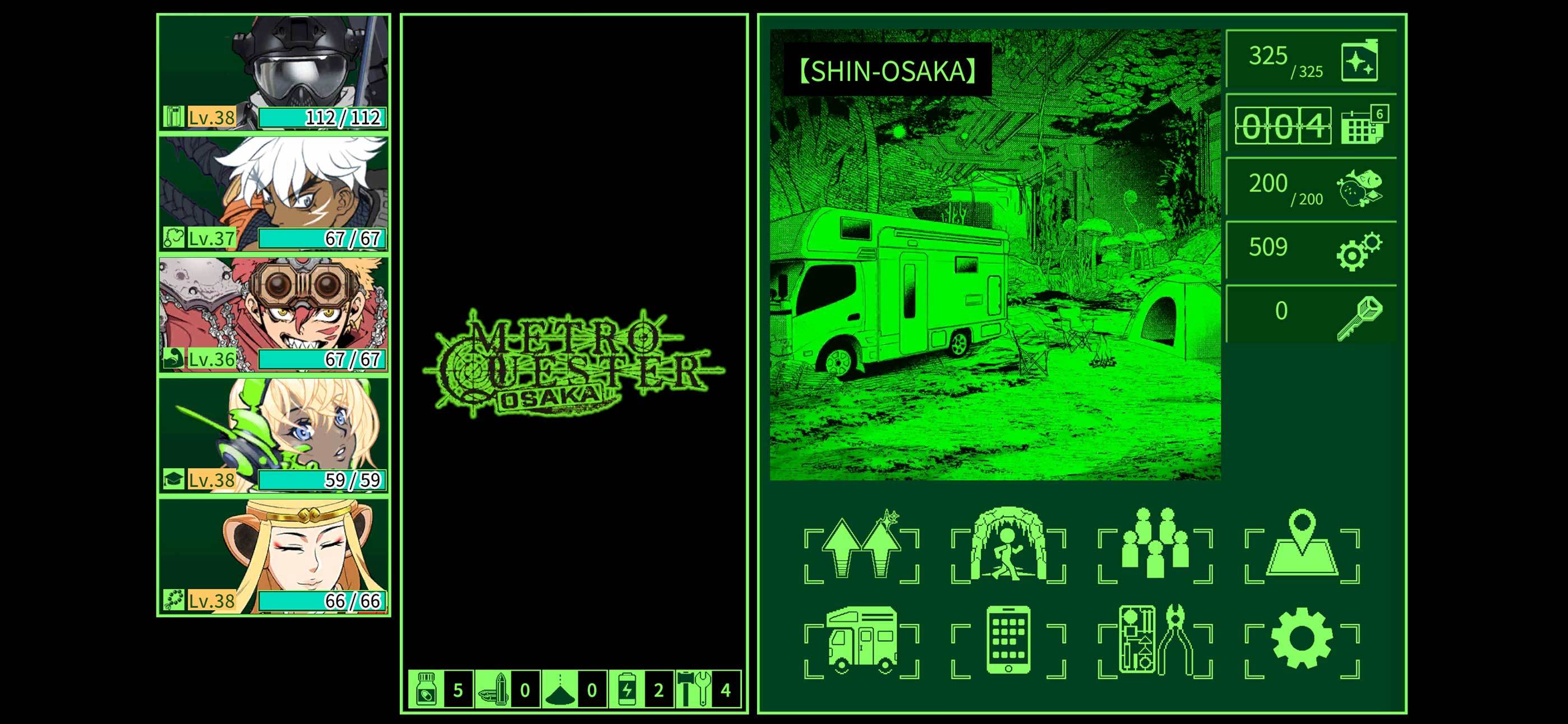 METRO QUESTER | OSAKA Game Screenshot