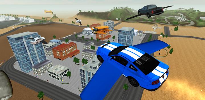 Banner of Flying Car Driving Simulator 1.07