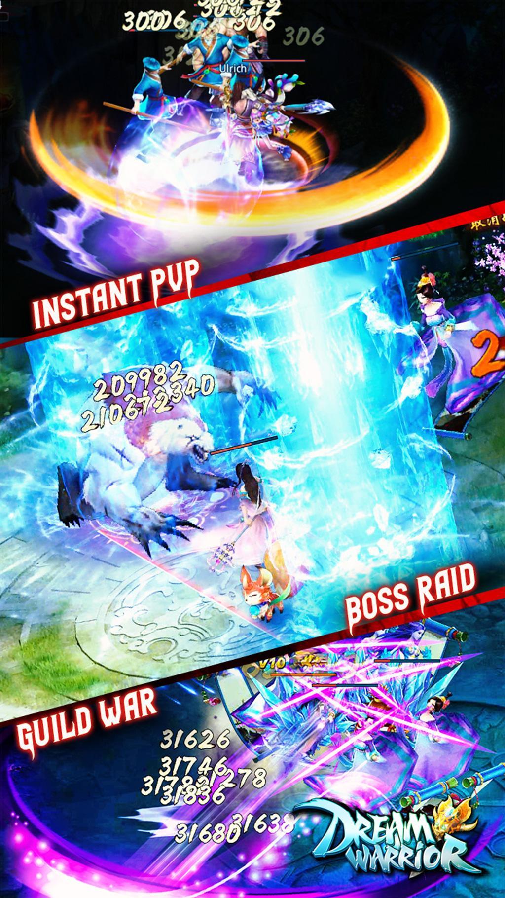 Dream Warrior ゲームのスクリーンショット