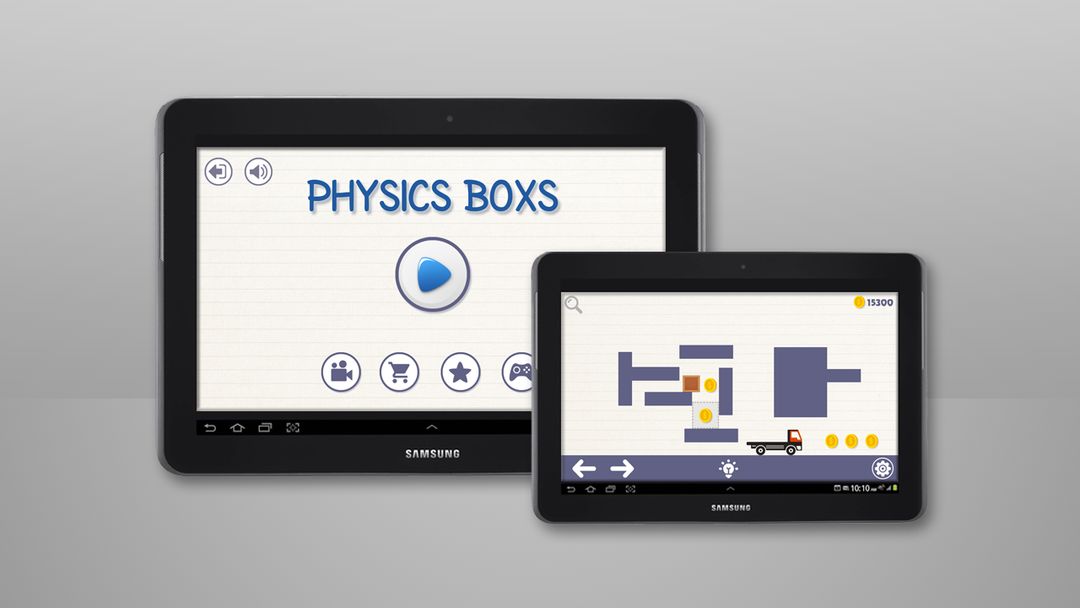 Screenshot of Brain On Physics Boxs Puzzles