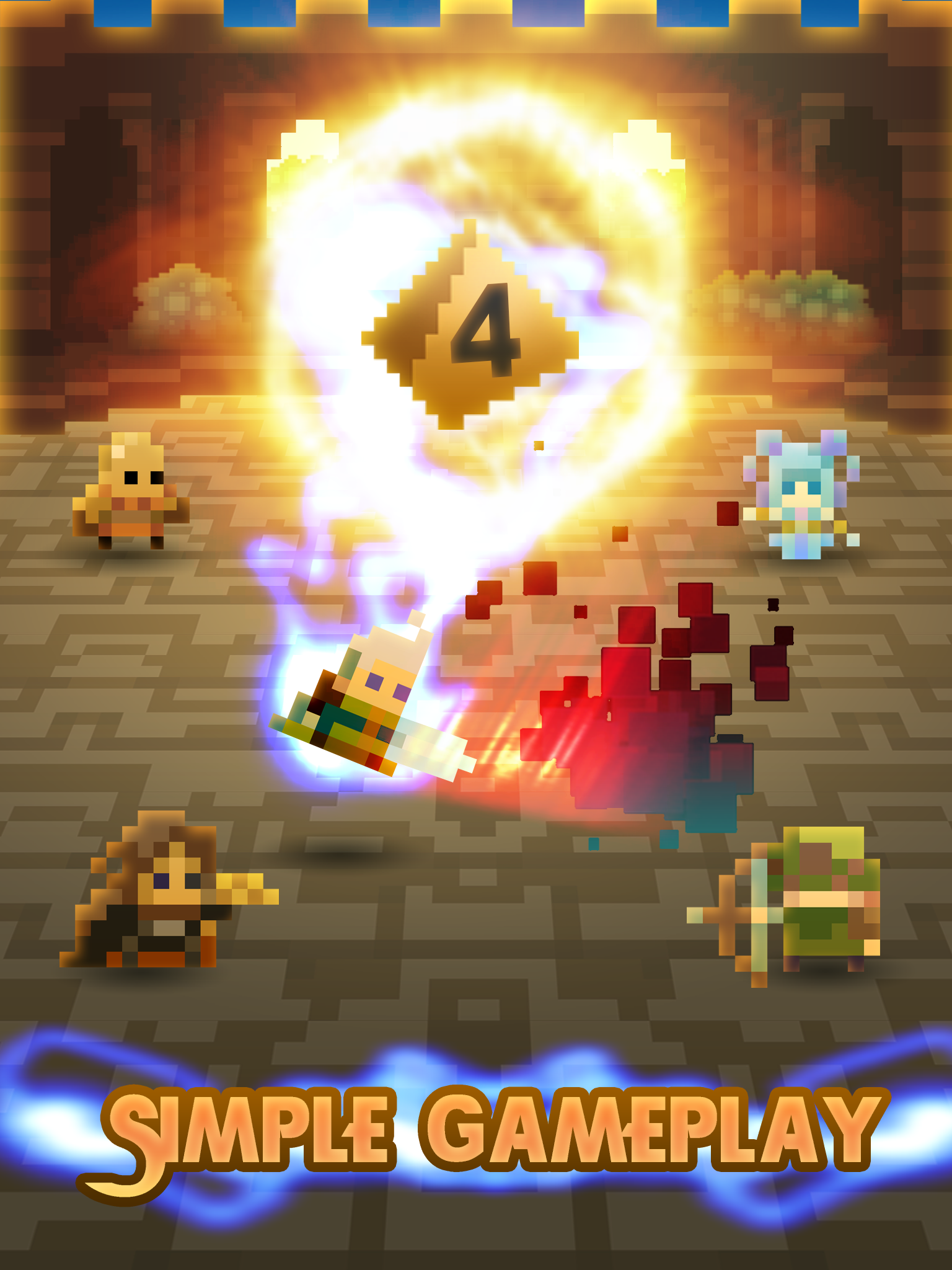 Cardinal Pixel Game Screenshot