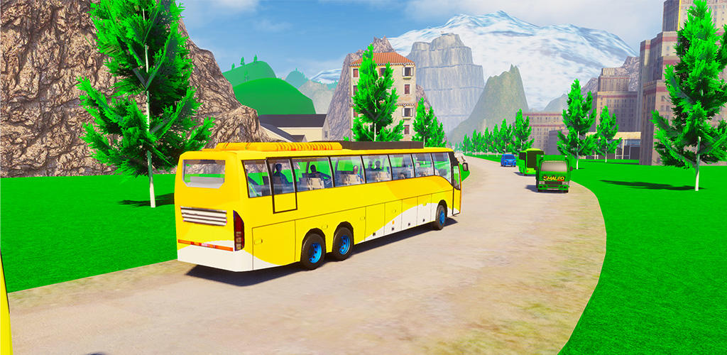 Screenshot dari video Bus Simulator Indian Bus Game