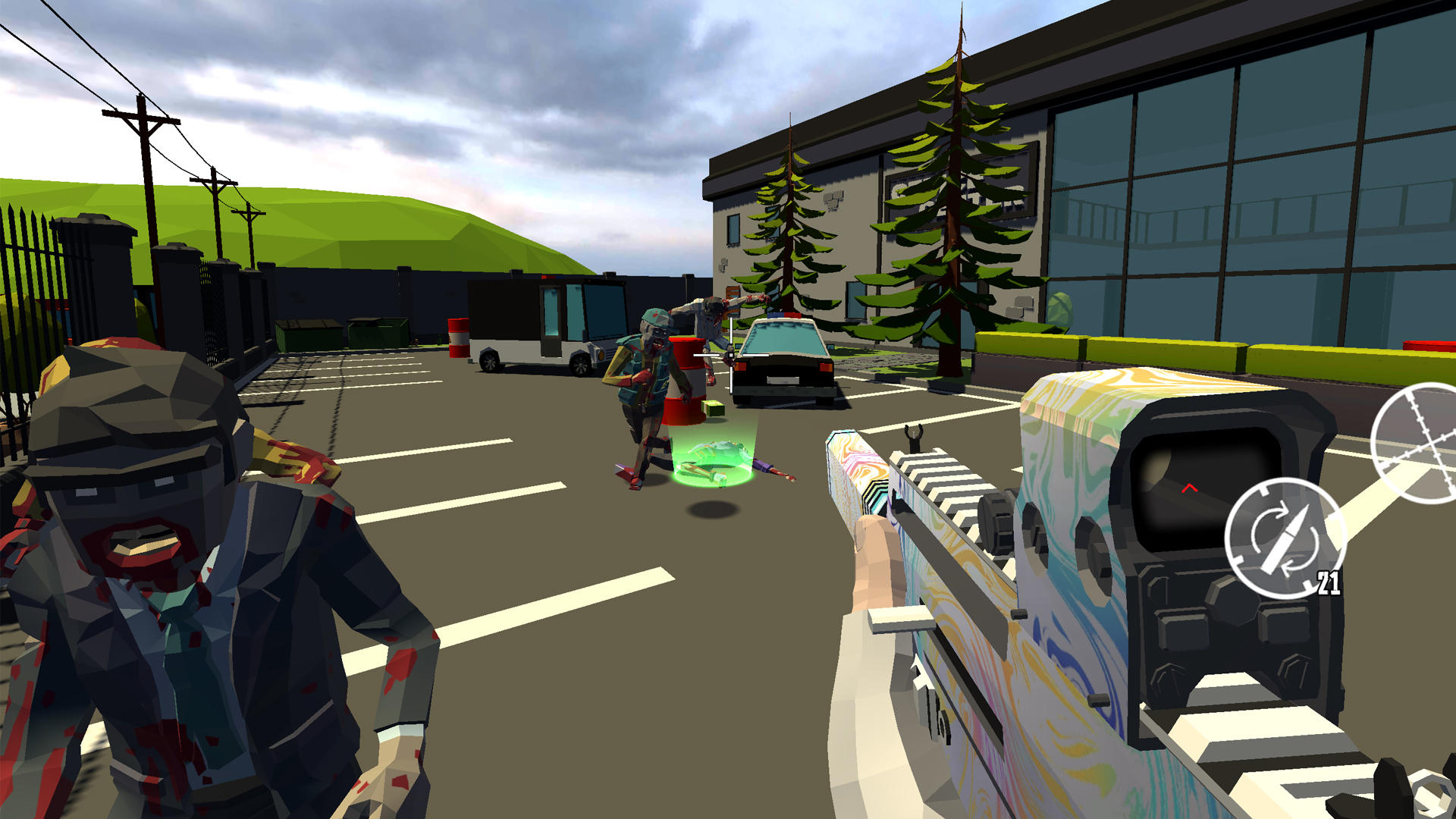 Screenshot of Survive Z War: FPS Shooter