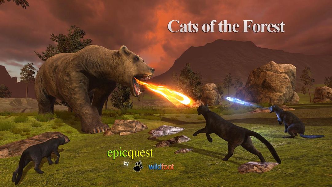 Cats of the Forest 게임 스크린 샷