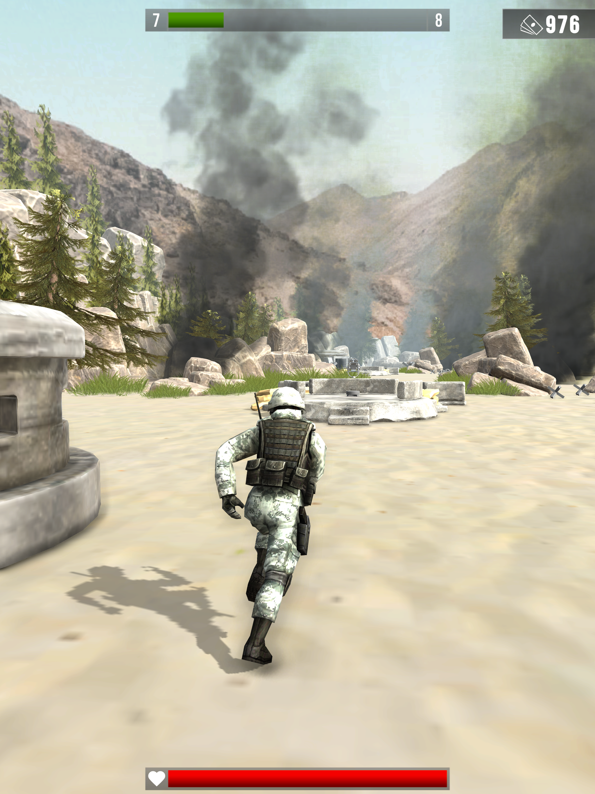 Infantry Attack: Battle 3D FPS 게임 스크린 샷