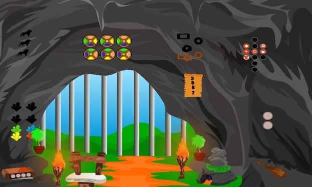 Creaky Cave Escape Game Screenshot