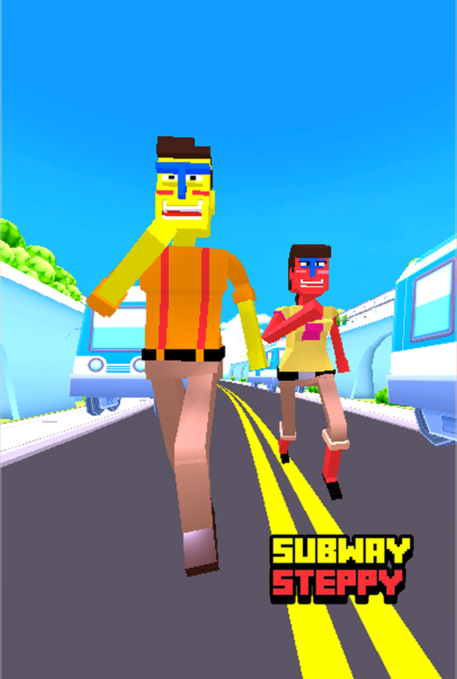 Steppy Subway Game Screenshot