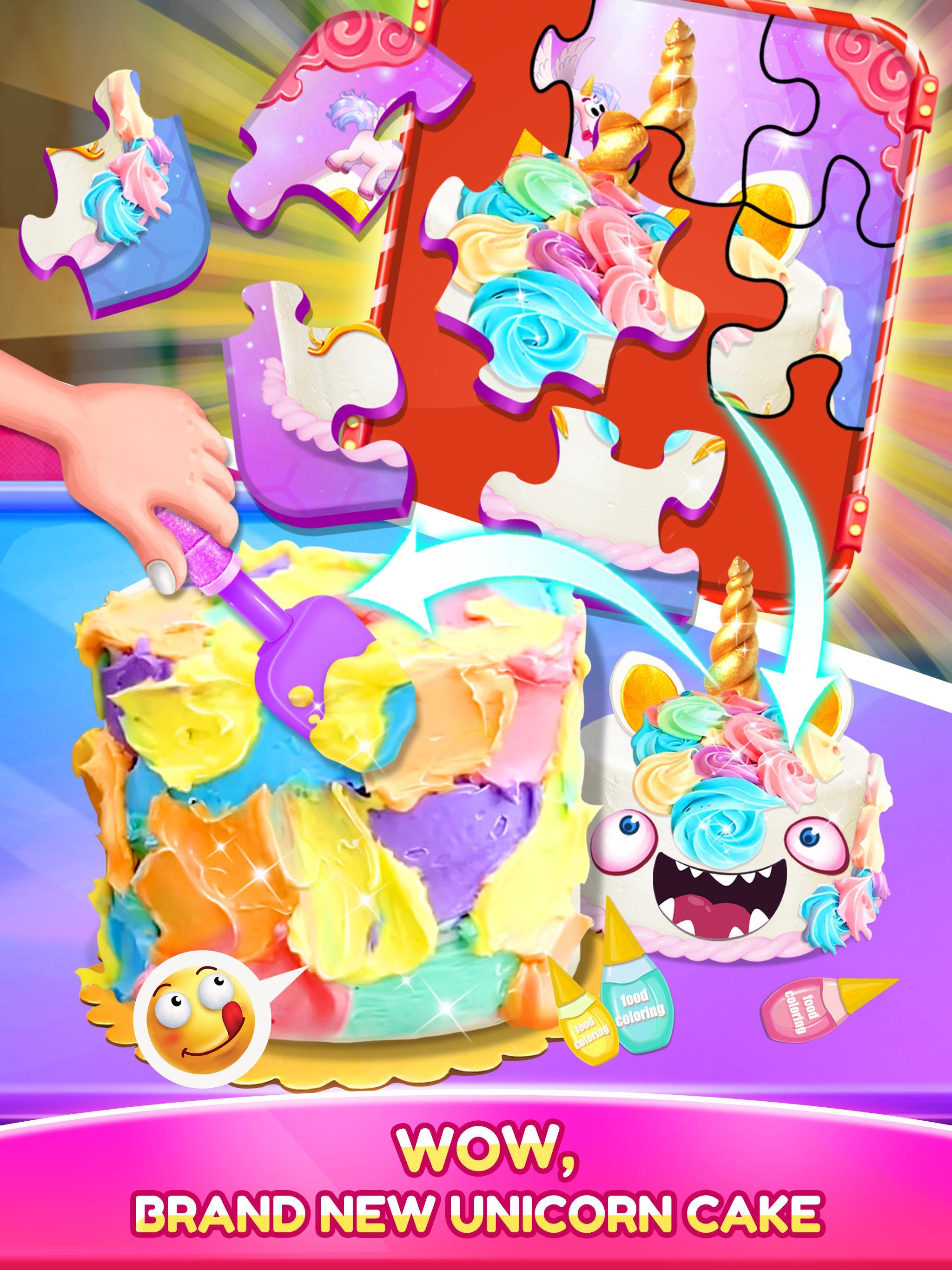Screenshot of Unicorn Food - Cake Bakery