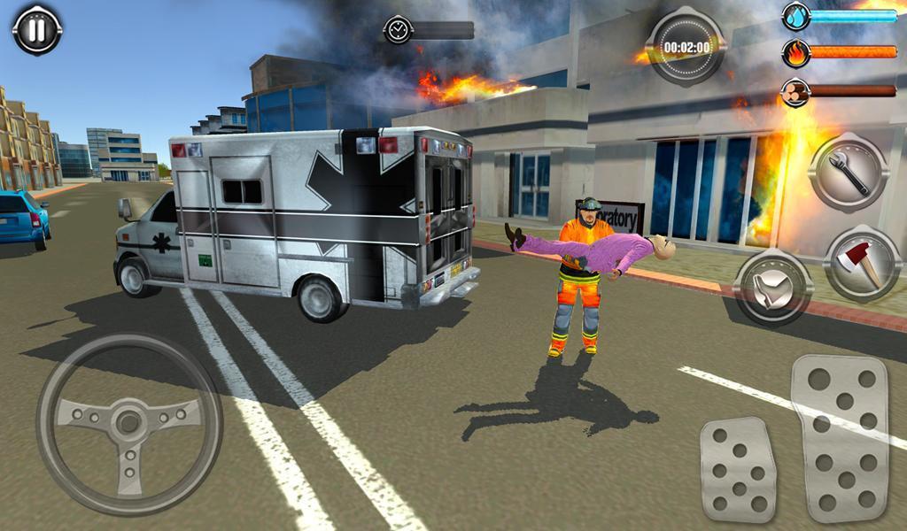 NY City FireFighter 2017 Game Screenshot
