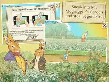 Peter Rabbit's Garden 遊戲截圖