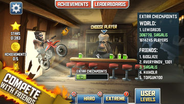Bike Baron Game Screenshot