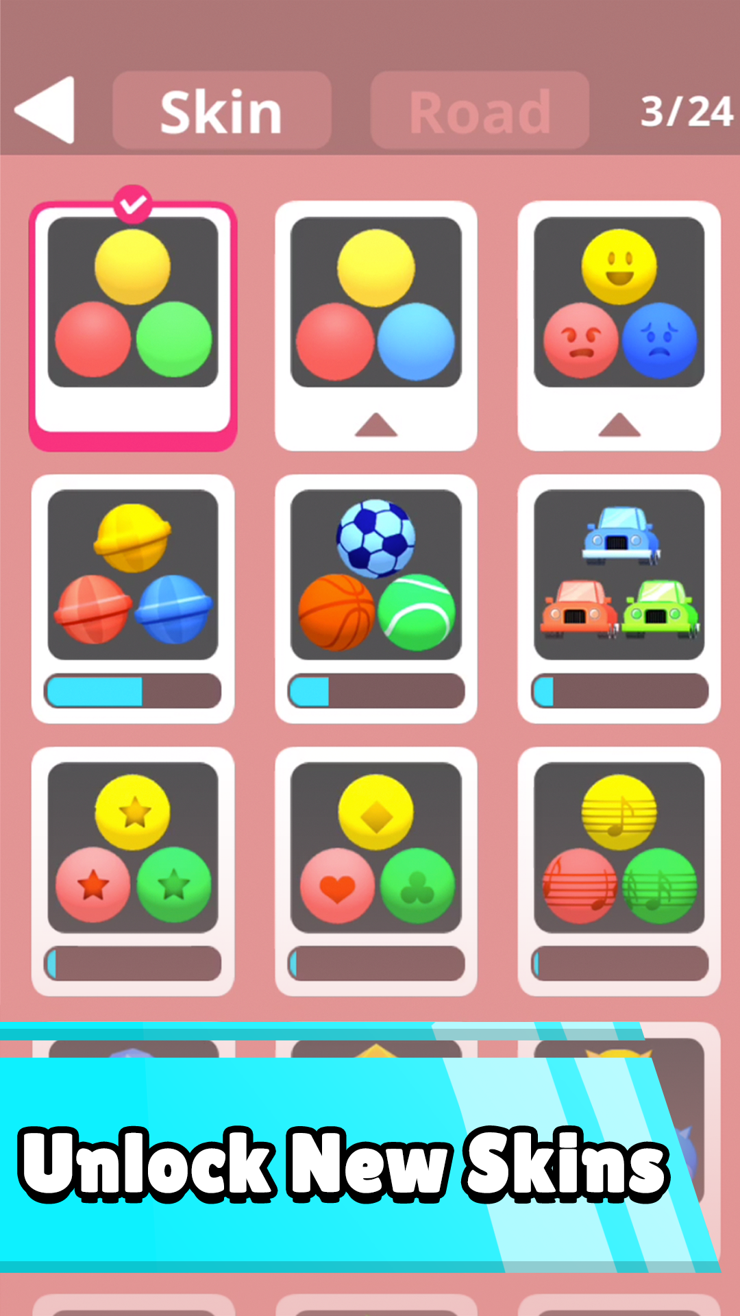 Color Road Game Screenshot