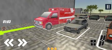 Emergency Ambulance Driver 3D Game Screenshot
