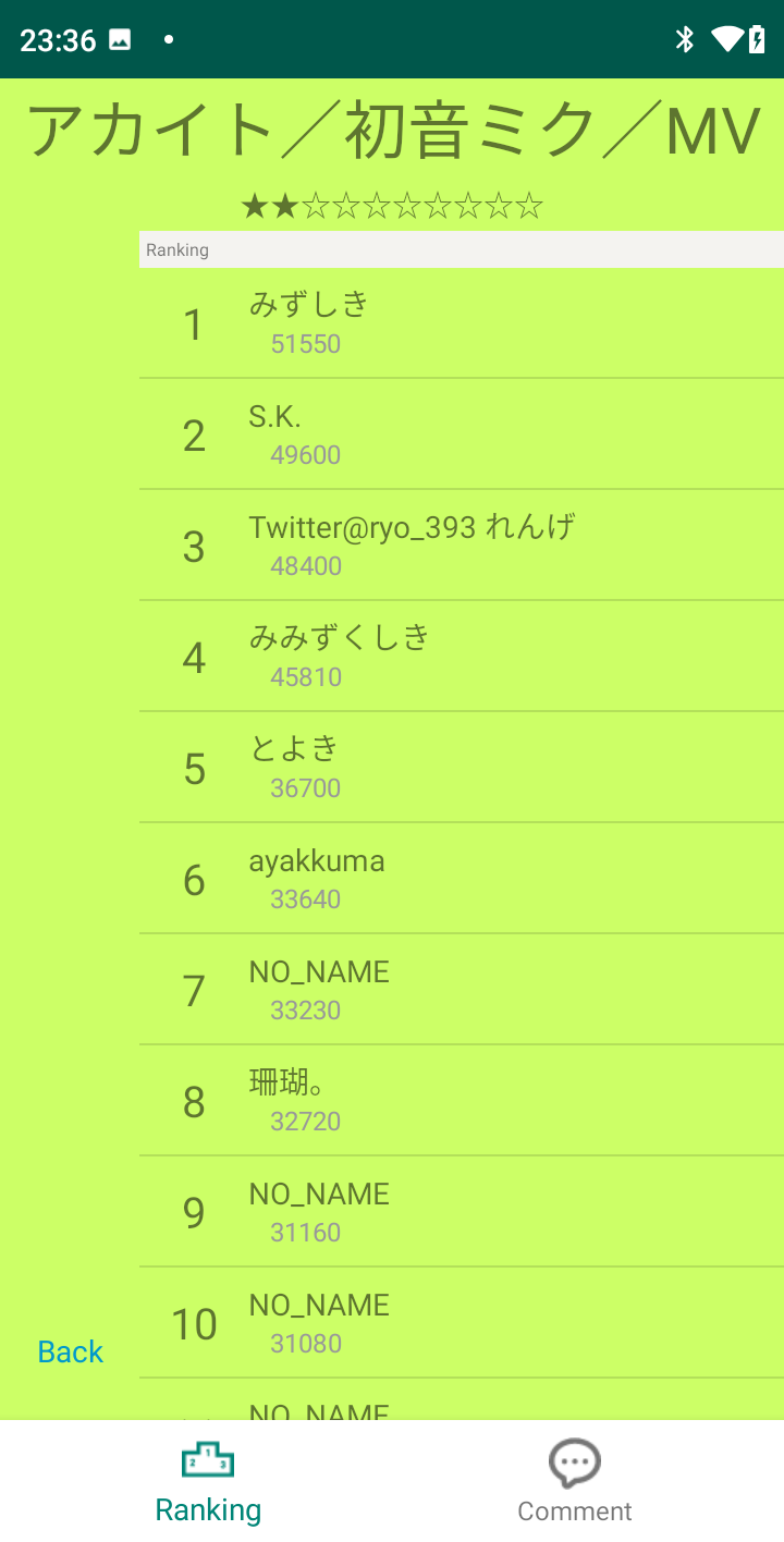 Screenshot 5 of NicoFlick - Flick Input Rhythm Game 1.10.a3