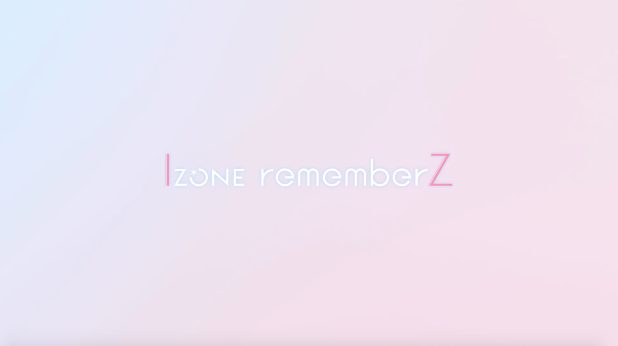 IZ*ONE remember Z 비디오 스크린샷