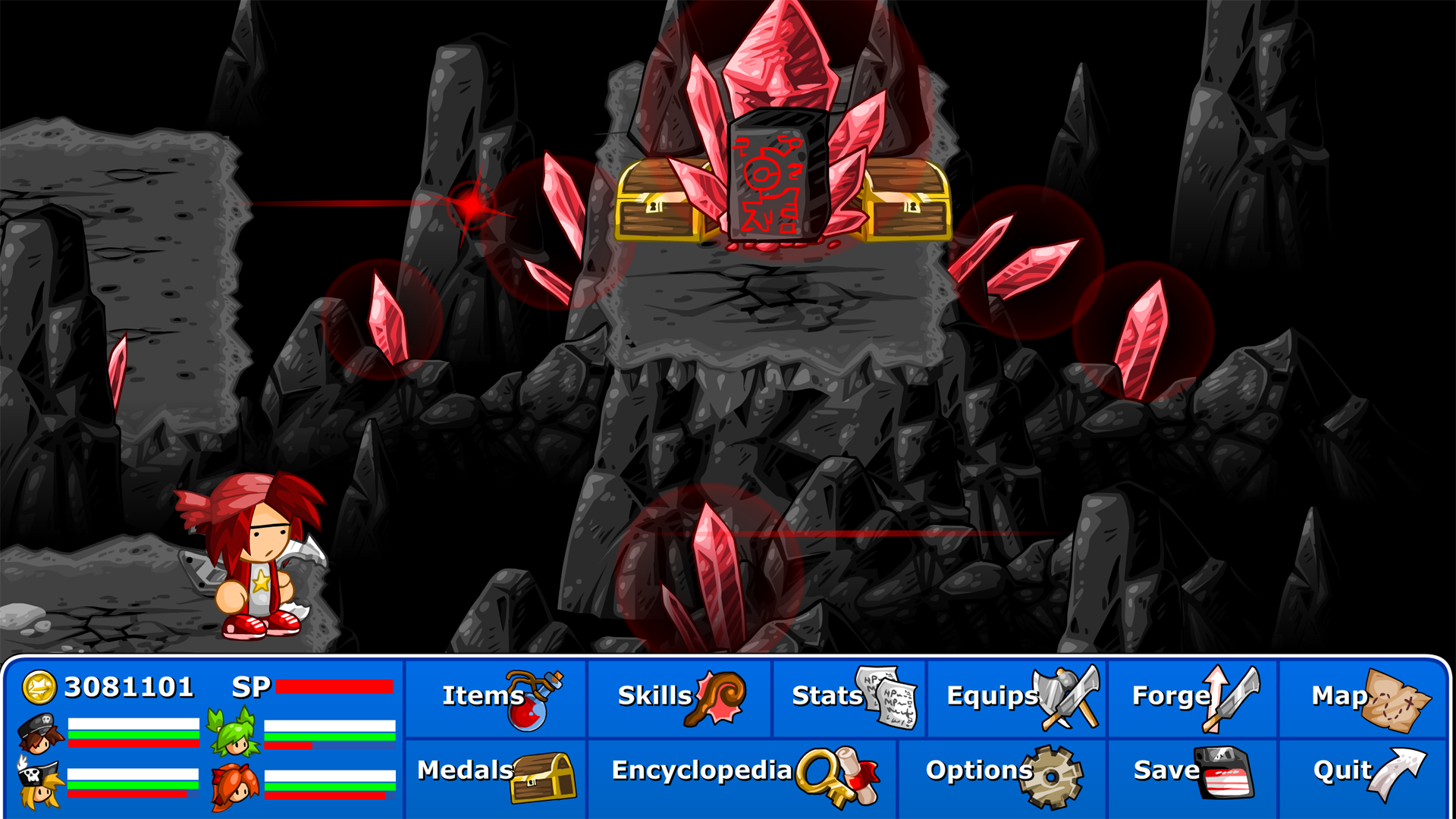 Epic Battle Fantasy 4: RPG Game Screenshot