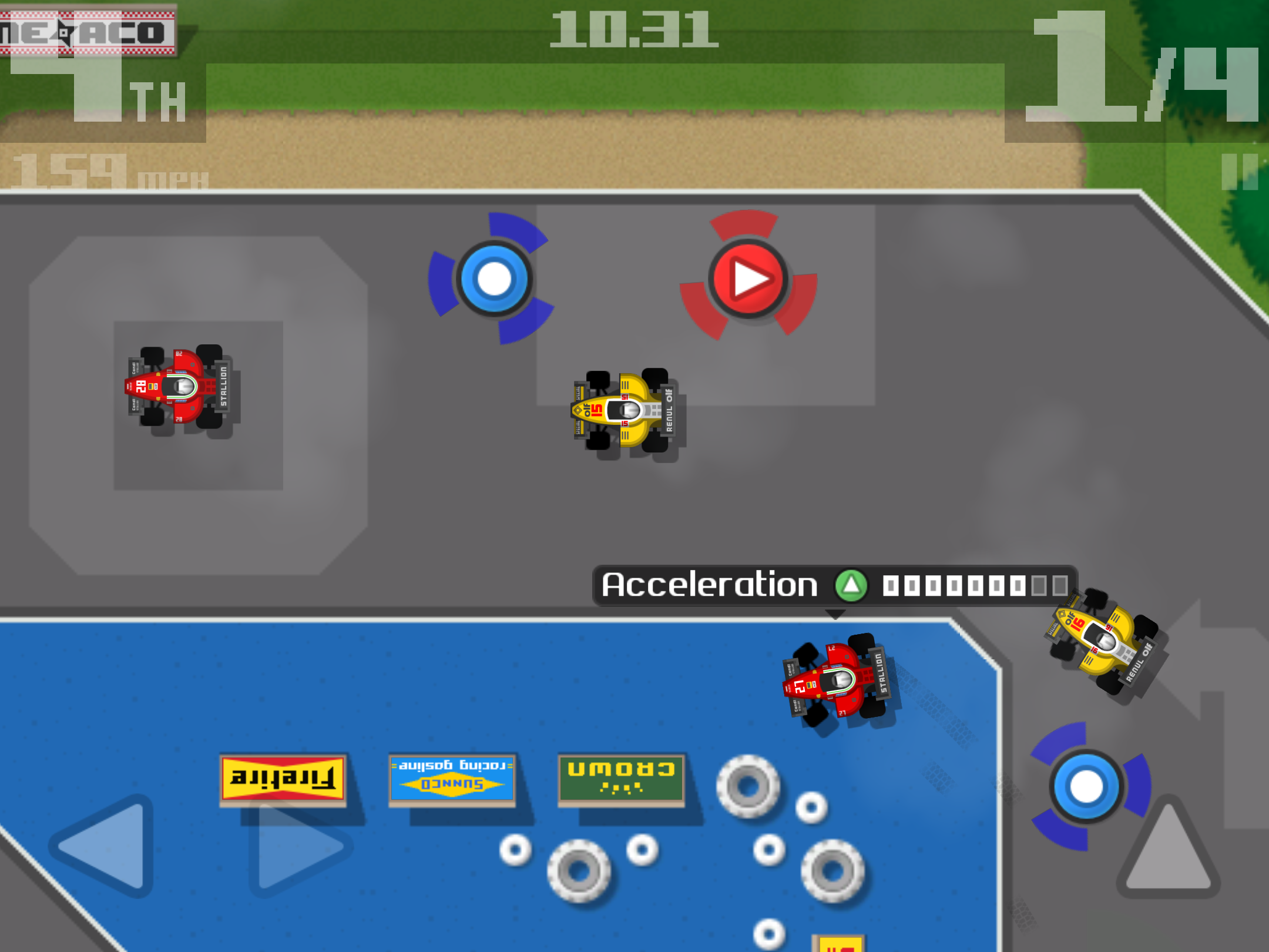 Retro Racing 2 Game Screenshot