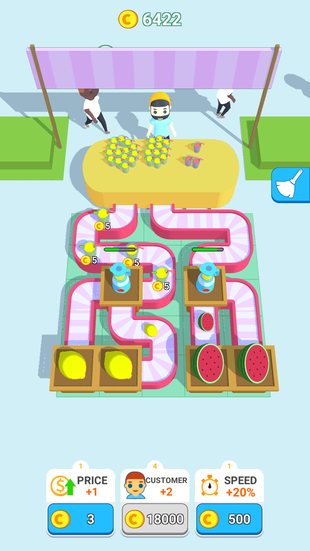 Juice Ready! (Idle Tycoon) Game Screenshot