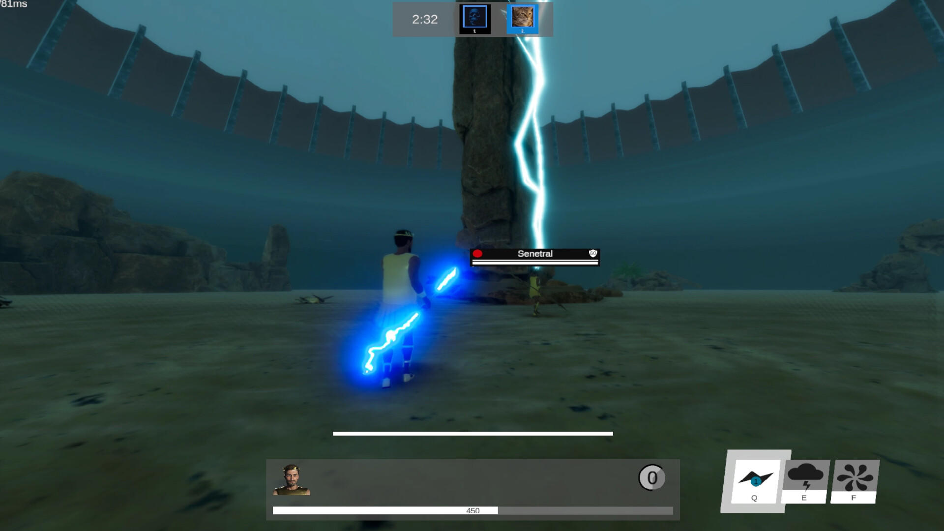 Screenshot of Olympian Knights