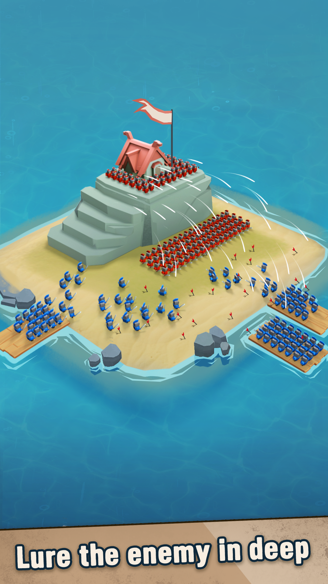 Screenshot of Island War