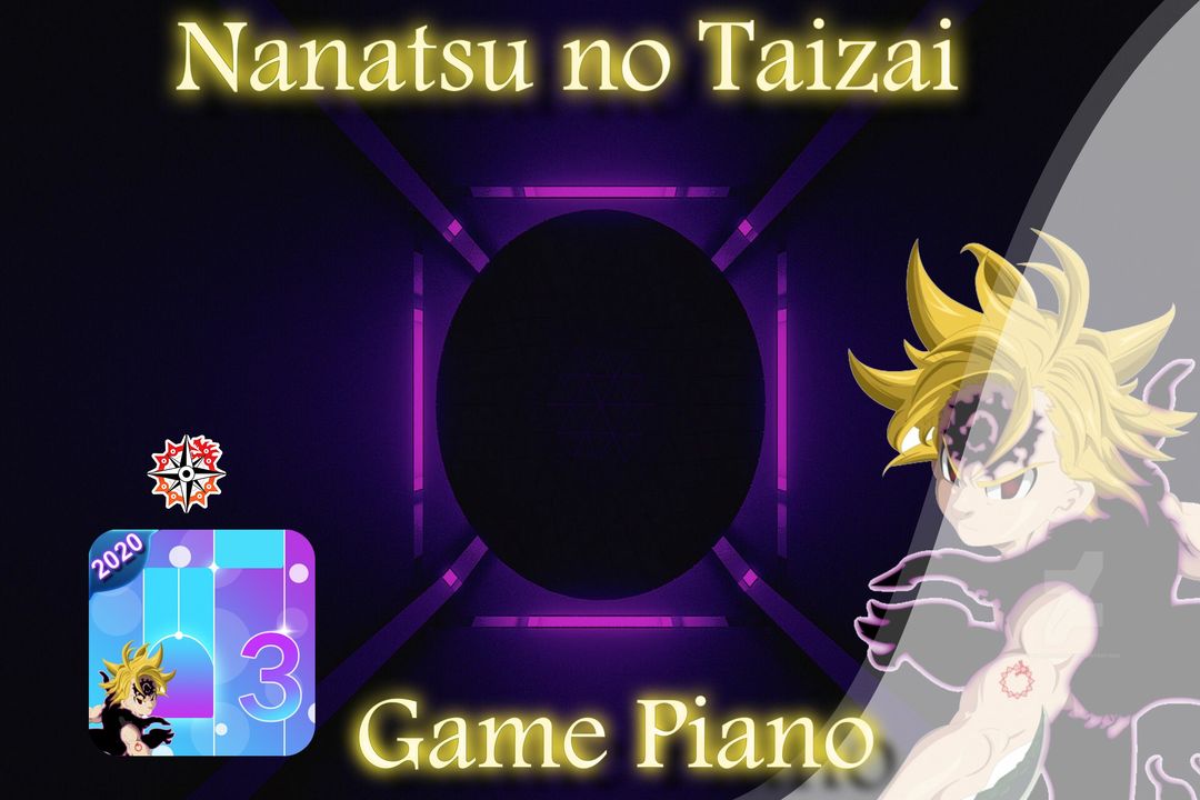 Piano Game for Nanatsu no Taizai ภาพหน้าจอเกม