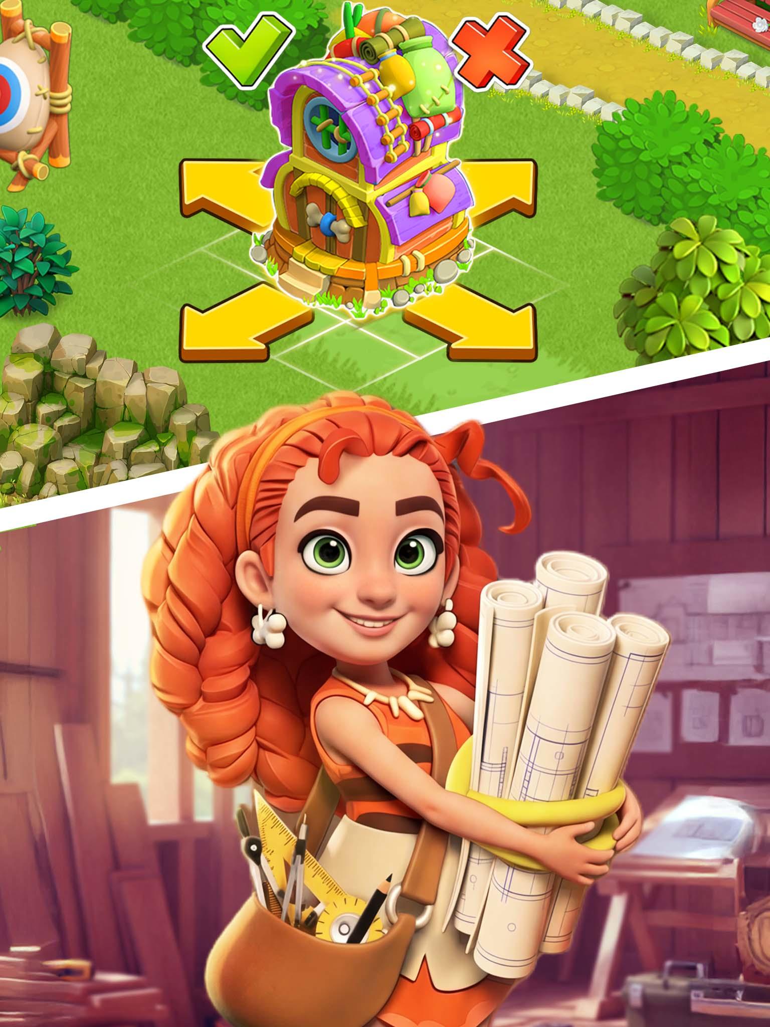 Family Bay: Merge & Farm Game Screenshot