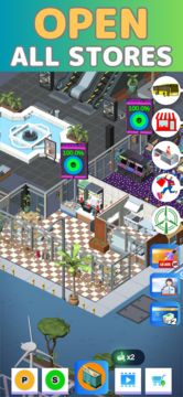 Idle Grand Mall Tycoon - Shop ภาพหน้าจอเกม