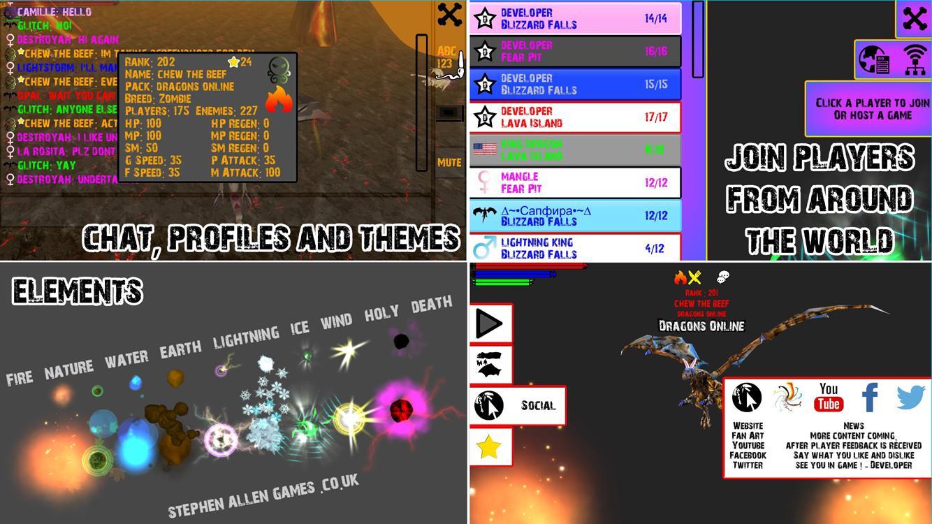 Dragons Online  3D Multiplayer 遊戲截圖