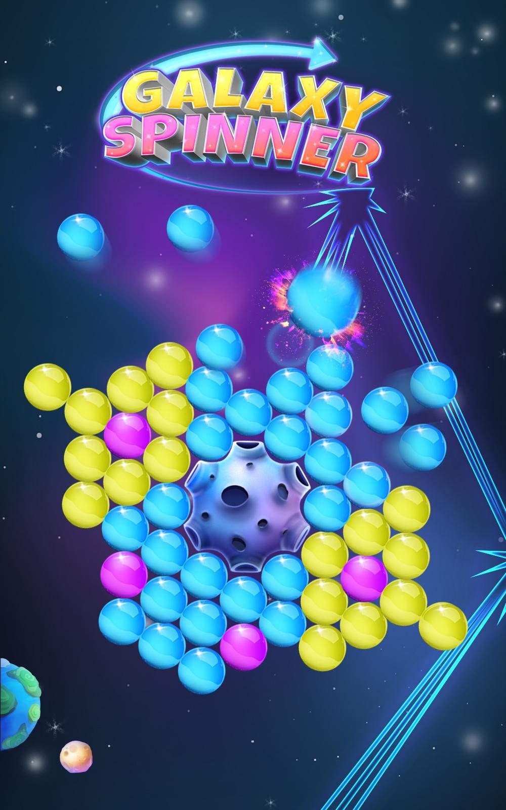 Galaxy Spinner Game Screenshot