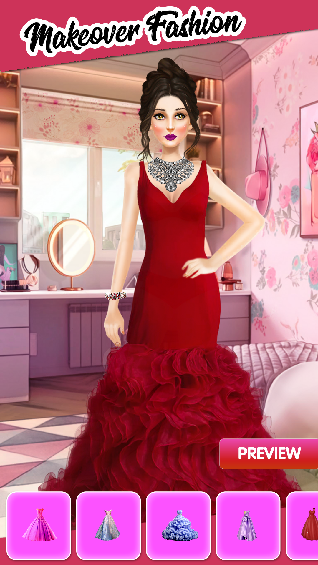 Wedding Dress Up Makeover Games