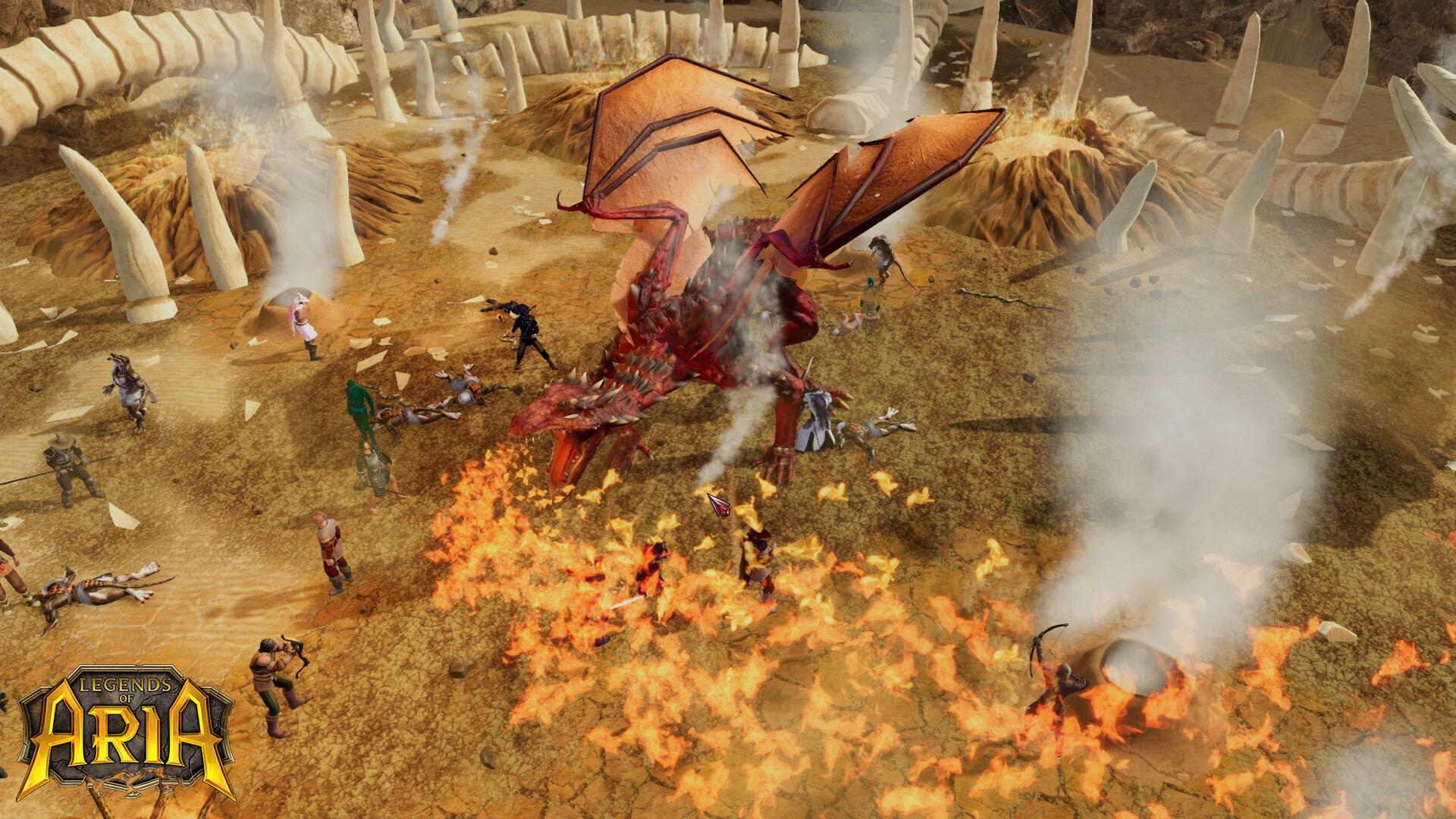 Legends of Aria Classic screenshot game