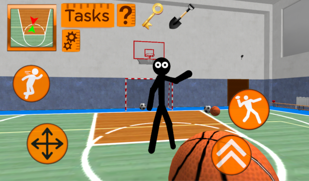 Скриншот игры Stickman Neighbor. Teacher Escape