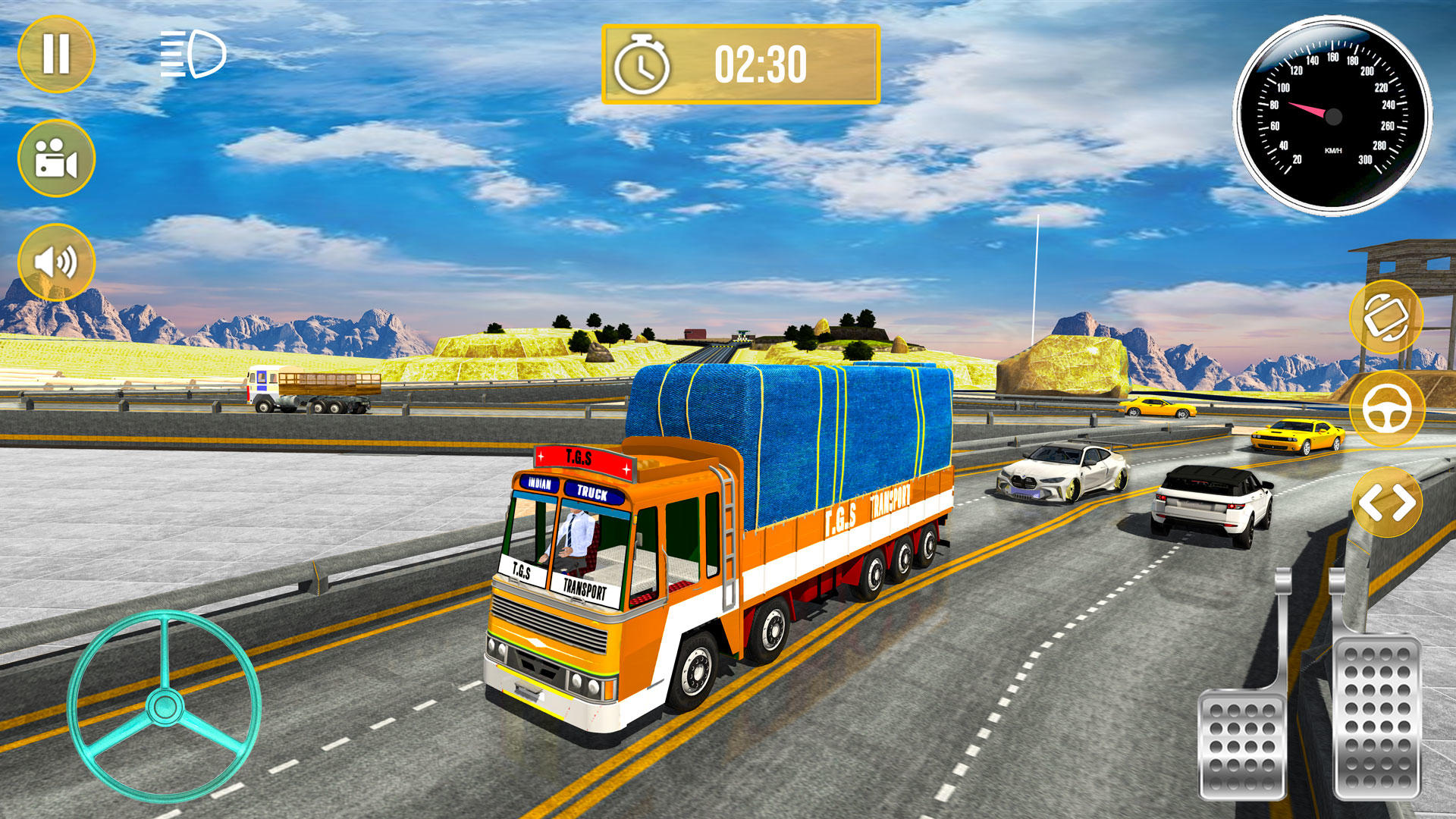 Indian Truck Simulator Offroad Game Screenshot