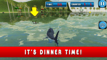The Jaws Real Shark Attacks Game Screenshot