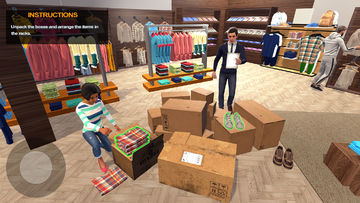 Cloth Store 3D Shop Simulator Game Screenshot