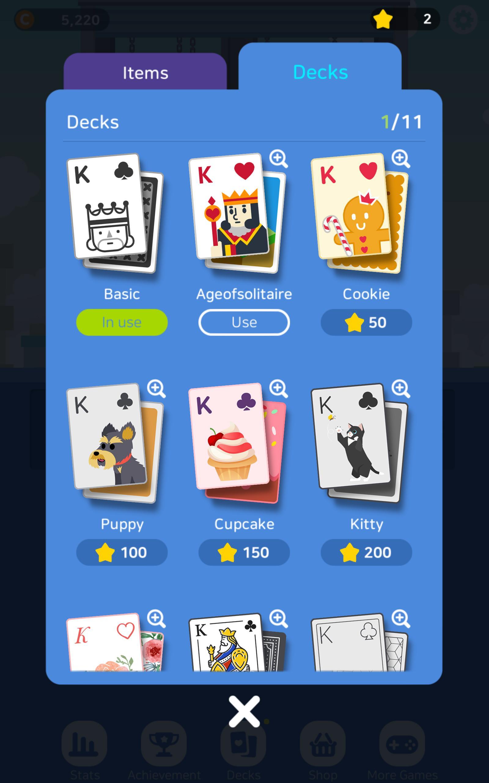 Solitaire Cooking Tower Game Screenshot