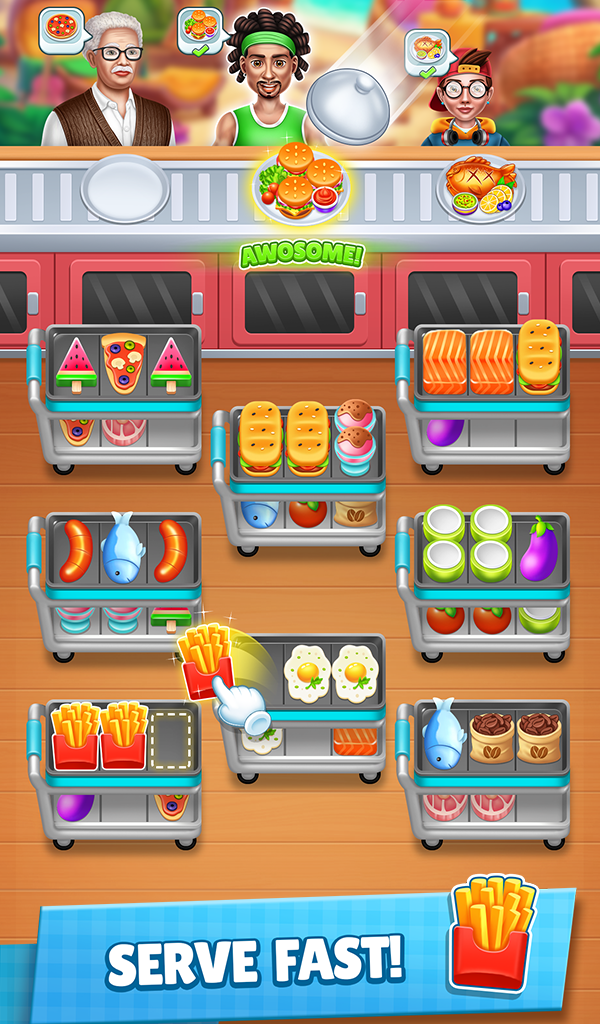 Grill Sort – BBQ Skewer Match Game Screenshot