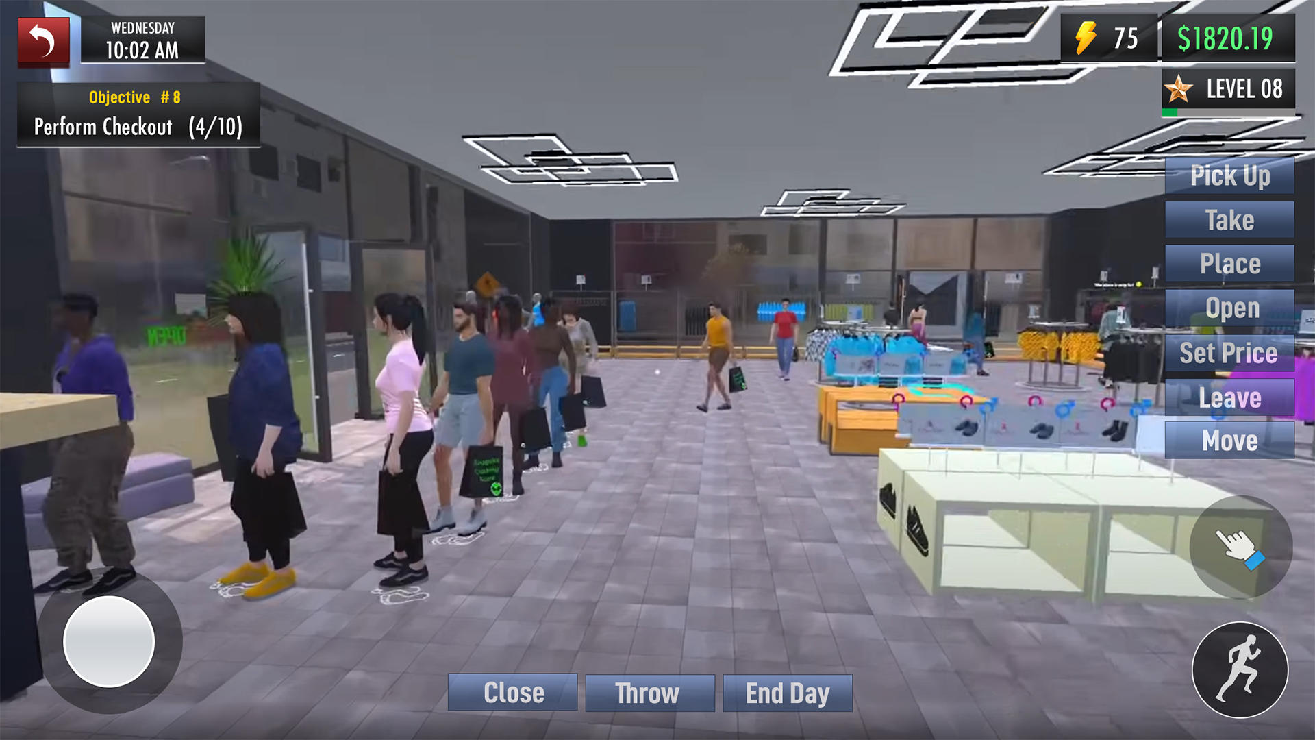 Clothing Store Game 3D Game Screenshot