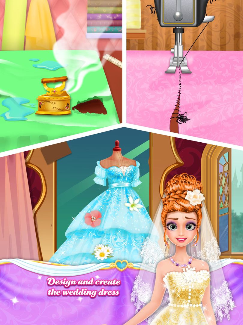 Screenshot of Long Hair Princess Wedding