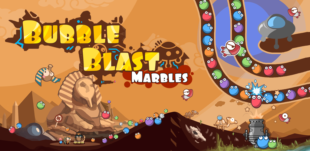 Banner of Bubble Blast Marbles 