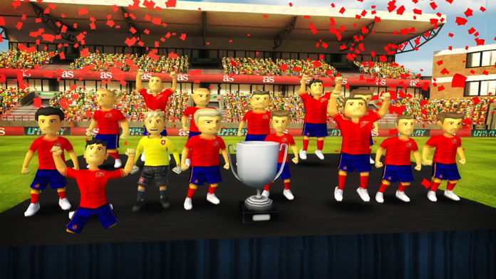 Screenshot of Striker Soccer Euro 2012: dominate Europe with your team