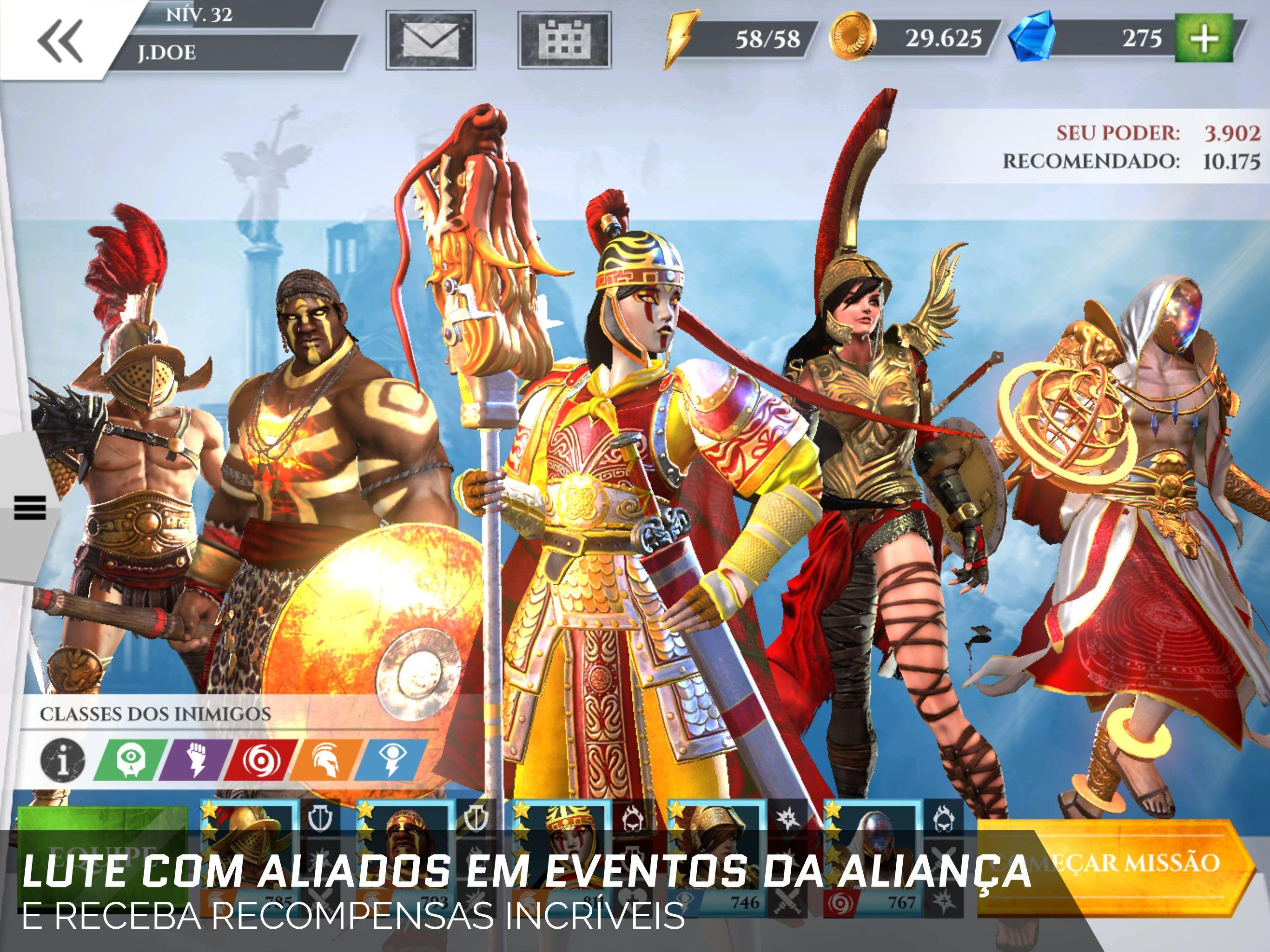 Captura de Tela do Jogo Gods of Rome