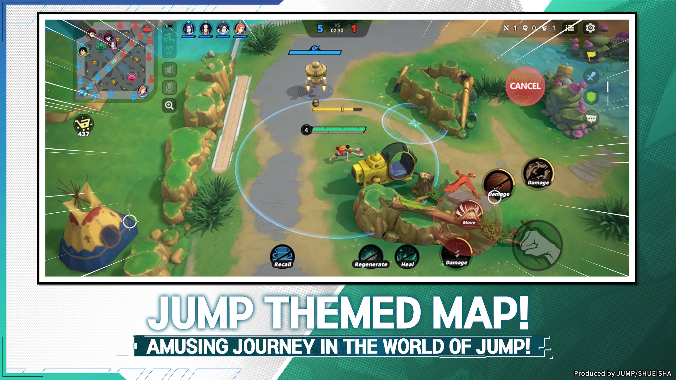JUMP: Assemble 게임 스크린 샷