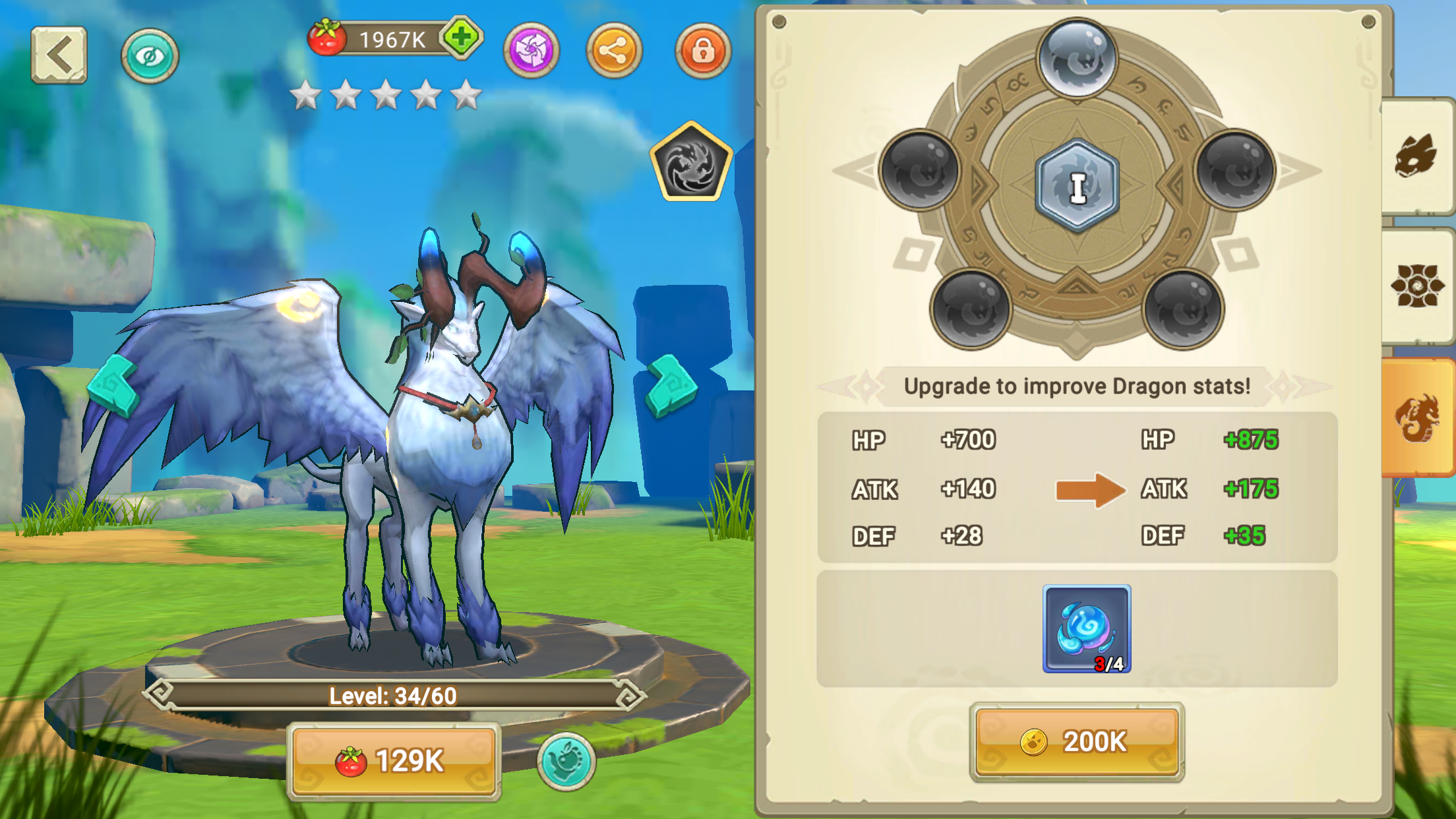 Dragon Tamer Game Screenshot