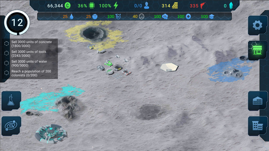 Nova Colony - Space Settlers ภาพหน้าจอเกม