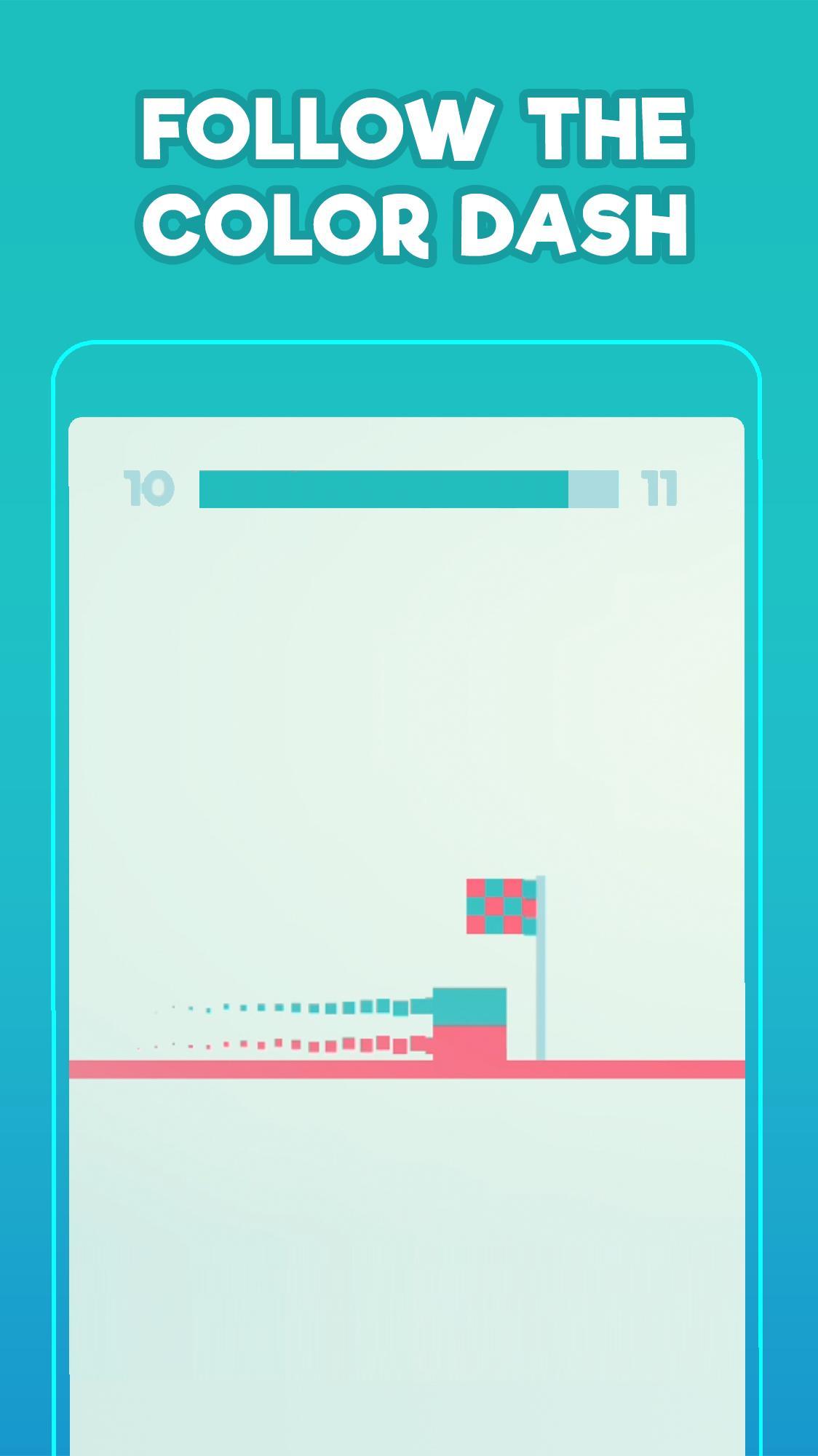 CUBE FLIP: Color Dash Jumping Arcade Game ภาพหน้าจอเกม