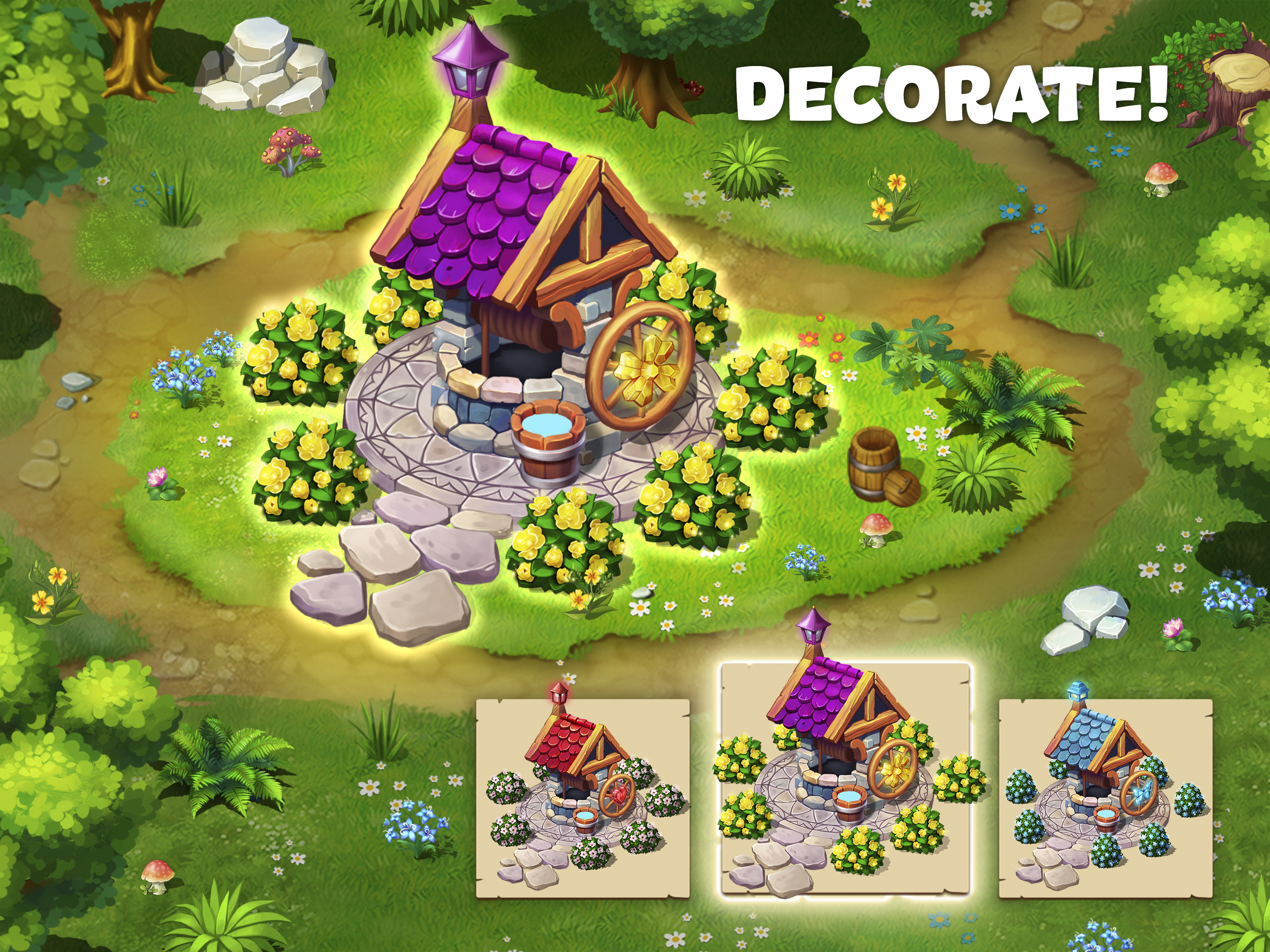 Butterfly Garden Mystery: Scapes Match 3 Story Game Screenshot