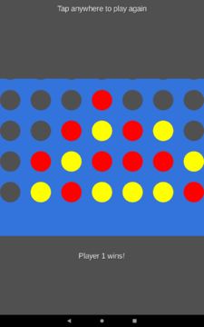 Four in a Row Game Screenshot