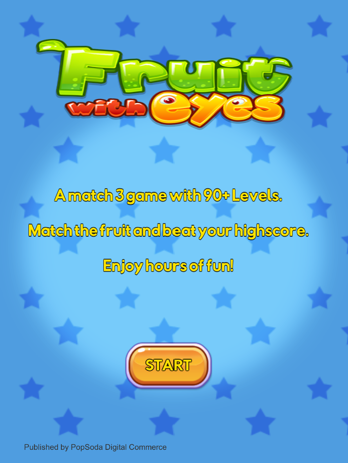 Captura de Tela do Jogo Fruit with Eyes